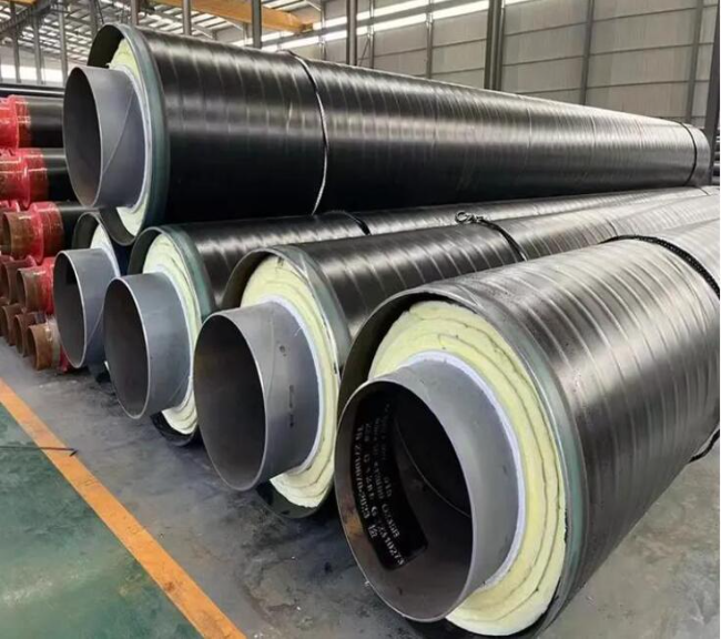黑河钢套钢蒸汽保温管